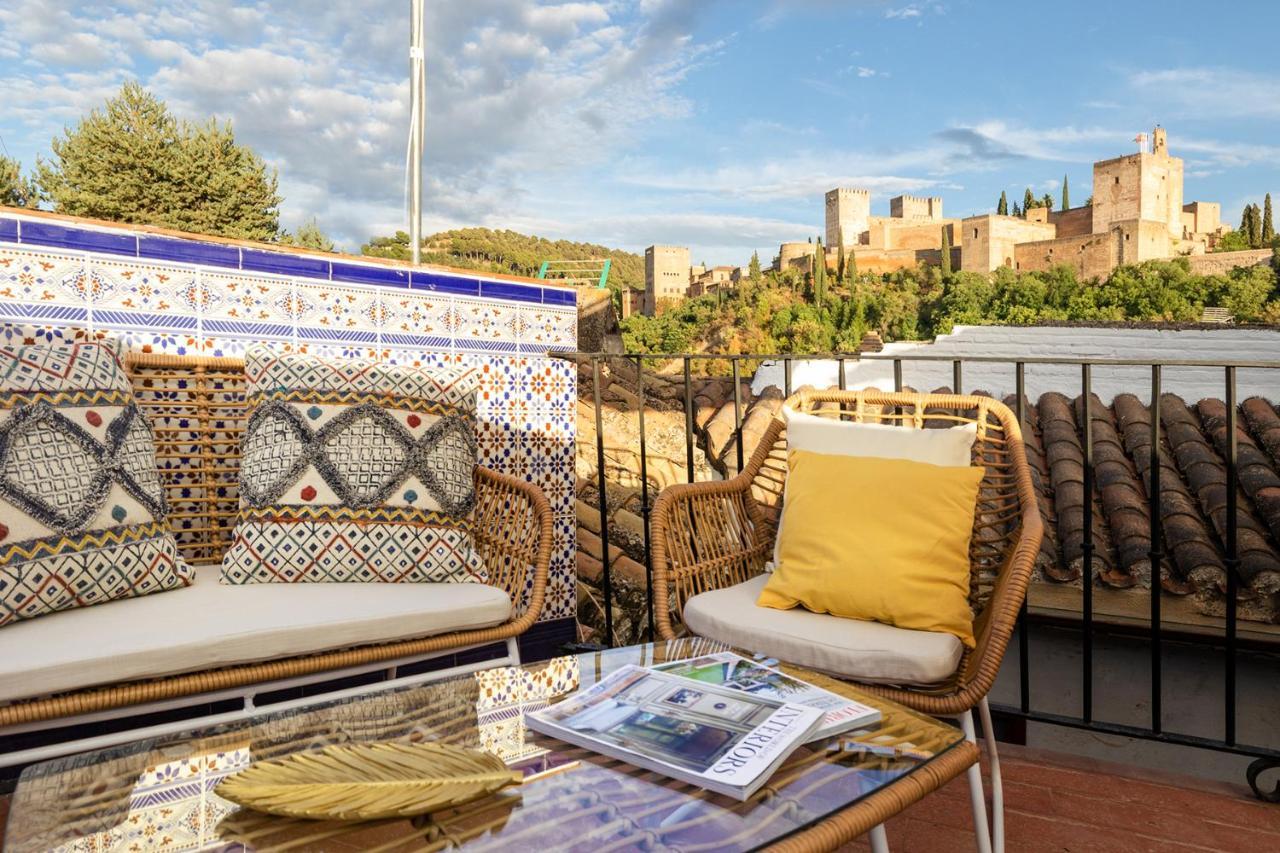 Albaicin Alhambra Views Private Terrace Daire Granada Dış mekan fotoğraf